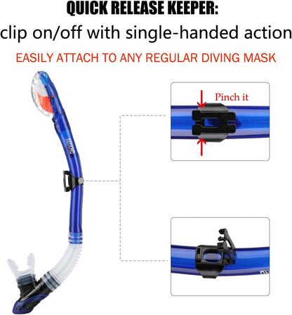 Aegend Dry Snorkel Dive Mask